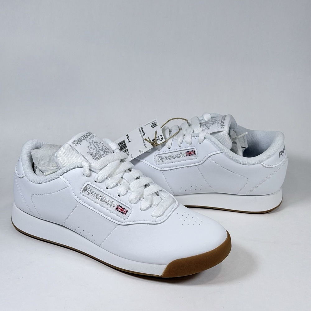 REEBOK Size-5.5 Women's Princess SHOES Tennis White - Picture 2 of 8